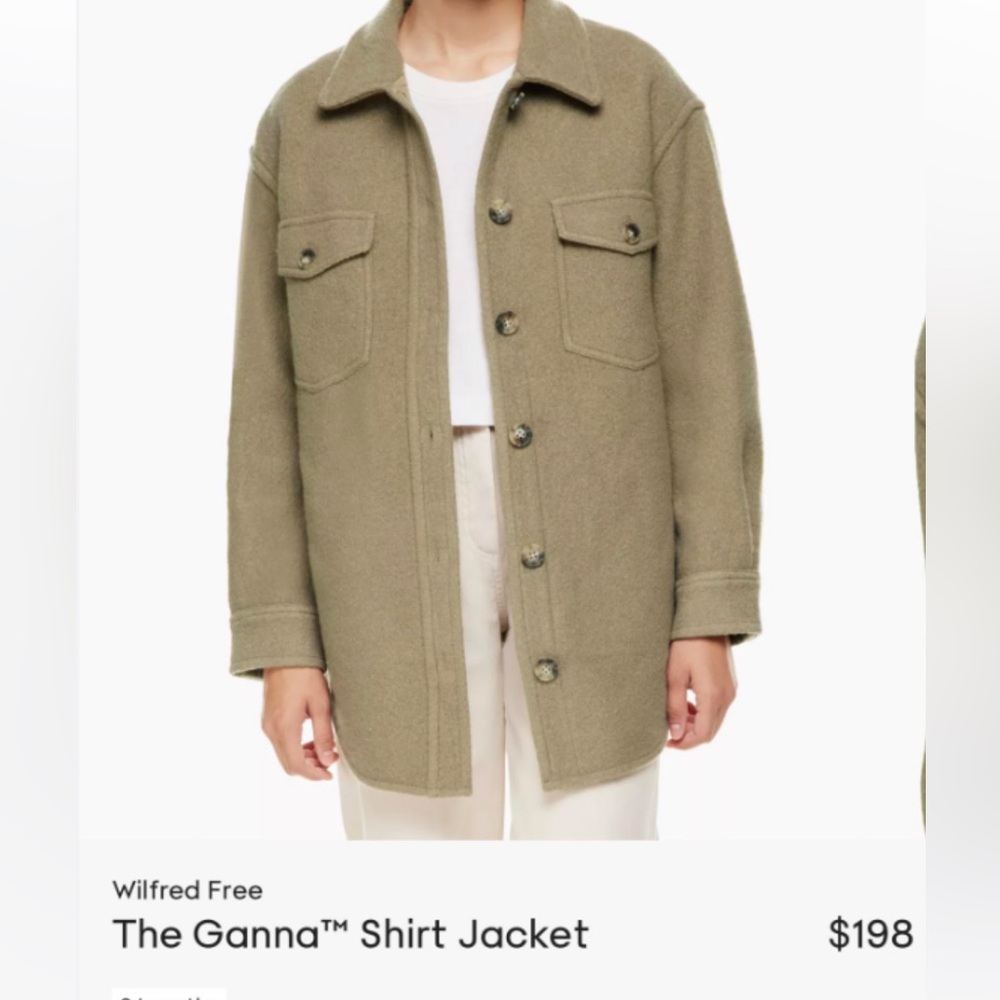 Wilfred Ganna Shirt Jacket